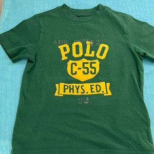 Toddler size 3T Polo Ralph Lauren T-shirt green and yellow